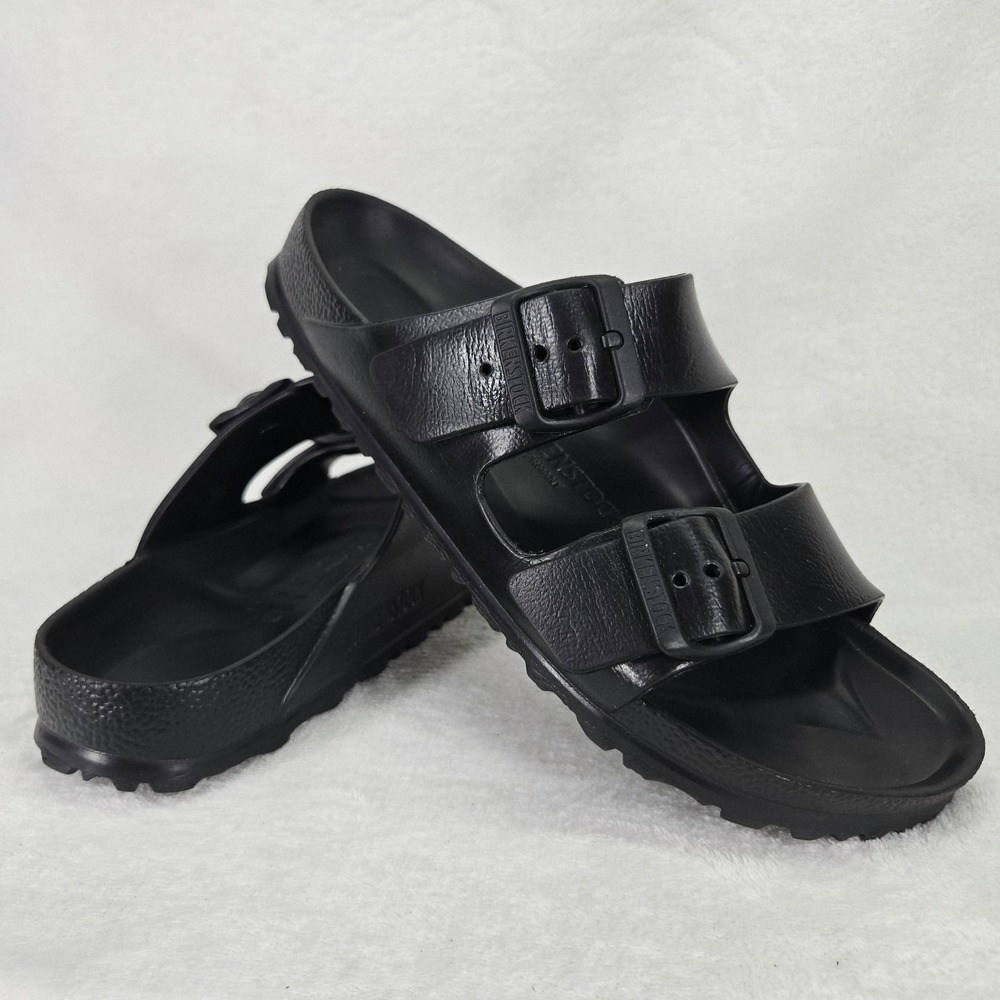 Birkenstock Arizona EVA Sandals Womens 7 Black Slide Lightweight Waterproof